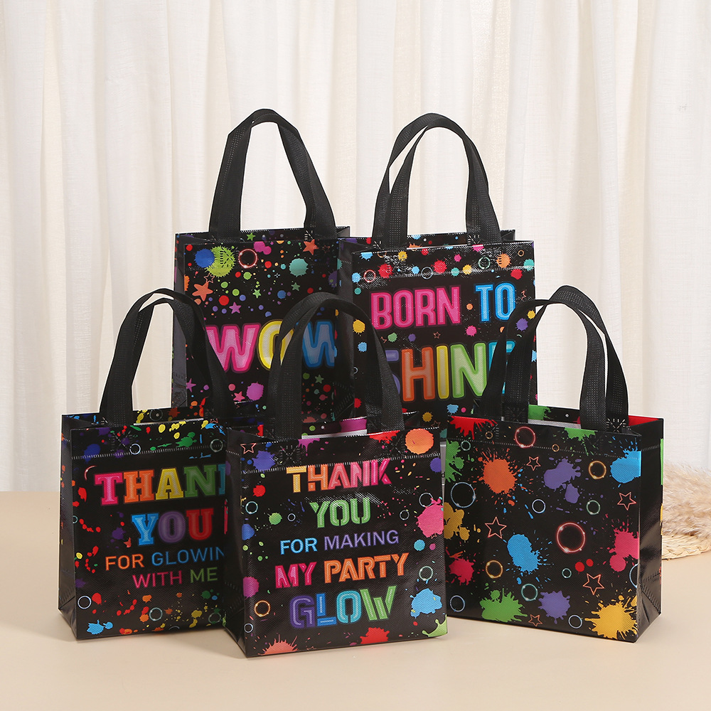 Party Event Supply Store - حقيبة تغليف هدايا من قماش غير