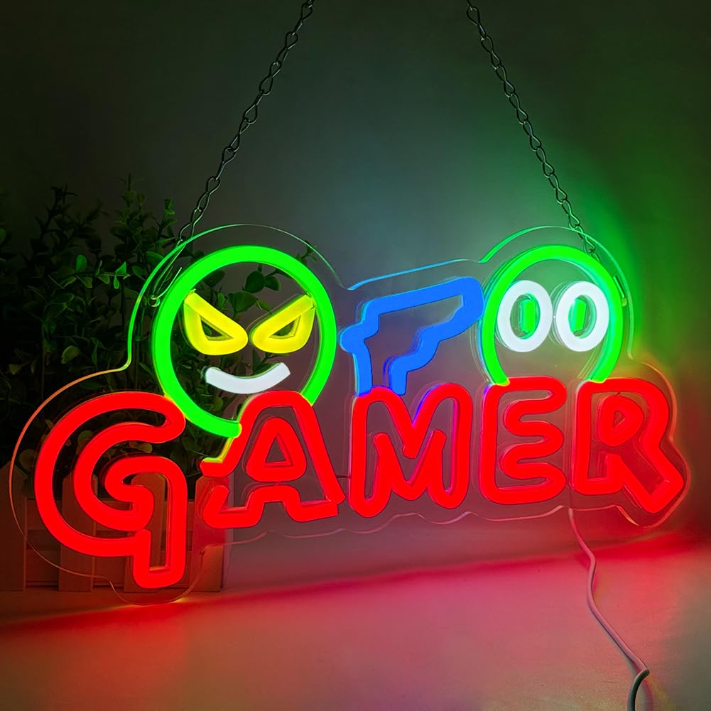 لافتة نيون LED للألعاب قابلة ل - مراجعة Neon Sign Party وسعره