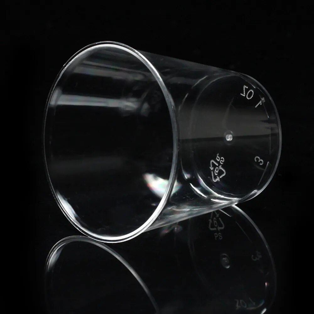50 قطعة 30 مللي جديد المتاح كو - مراجعة Plastic Cup 50Pcs وسعره
