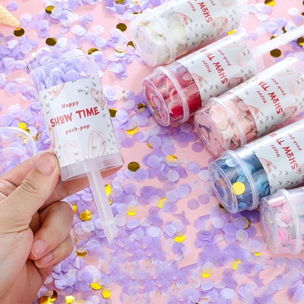 قطعة واحدة من أنبوب قصاصات الو - مراجعة Confetti Cannon Tube وسعره