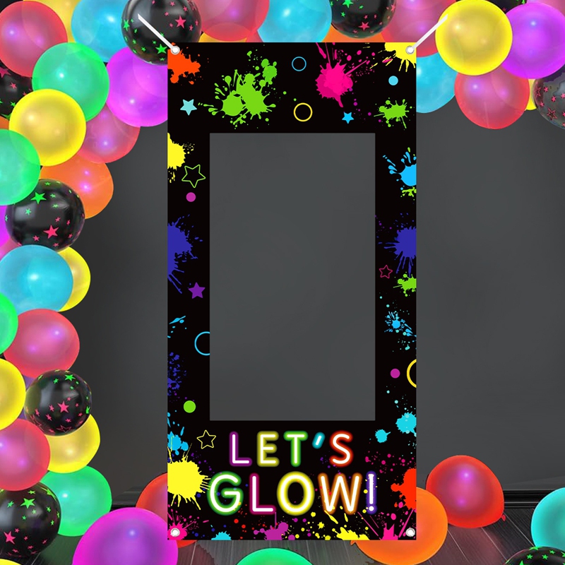 إطار صور نيون مضيء للحفلات، خل - مراجعة Let'S Party Event Supply وسعره