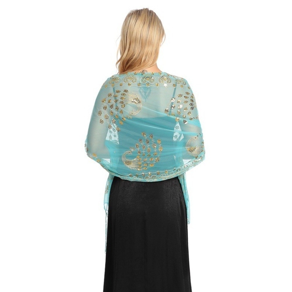 شال زفاف أنيق مزين بالترتر، دا - مراجعة Glitter Tablecloth وسعره