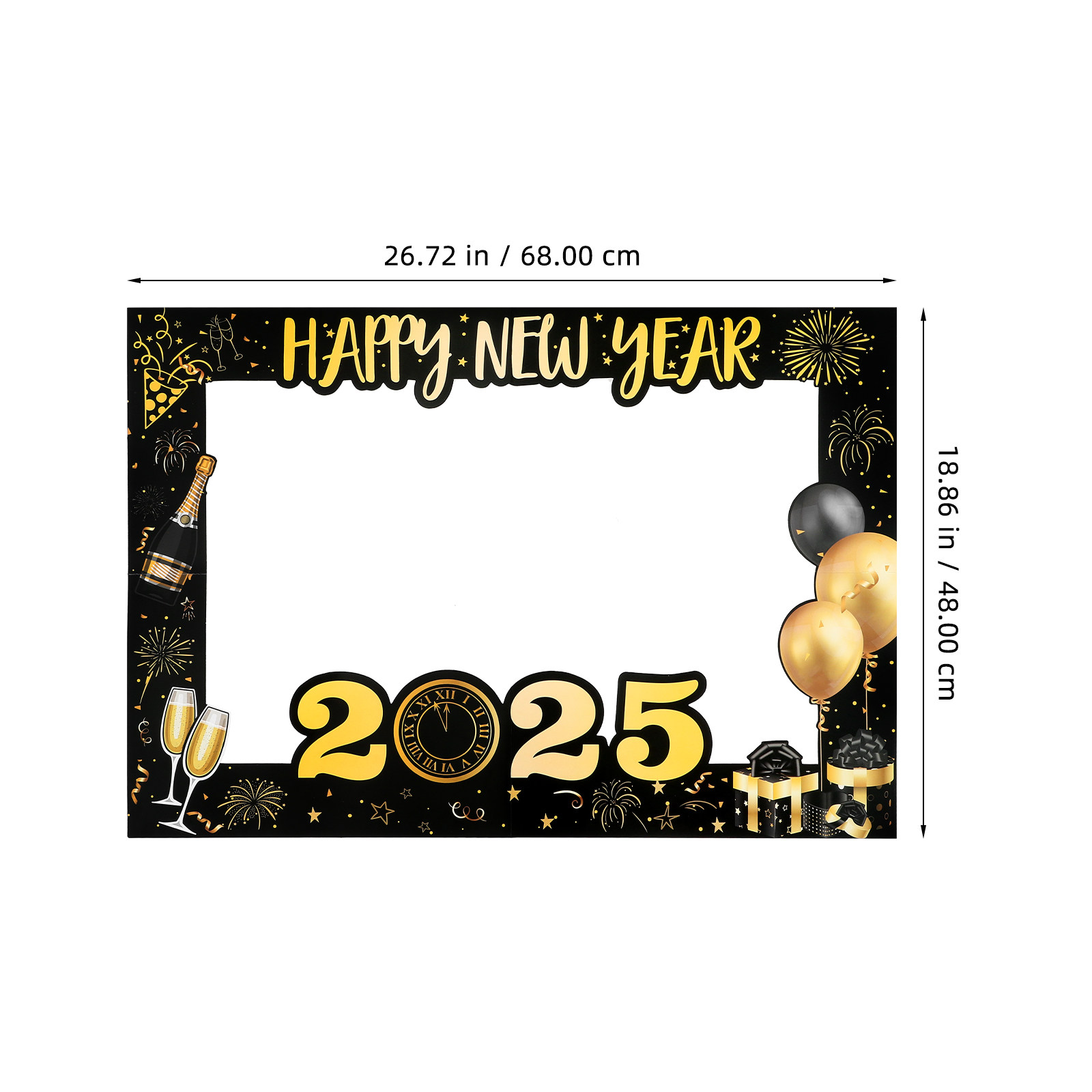 إطار صور إبداعي باللون الأسود  - مراجعة Photo Booth Frame وسعره