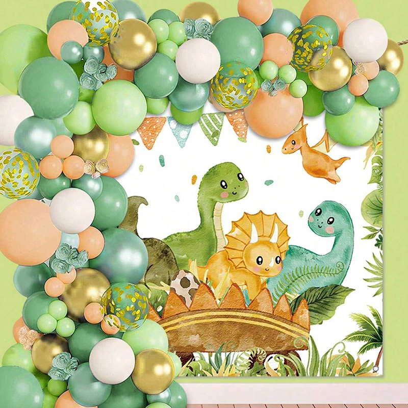 مجموعة بالونات الديناصور قوس ل - مراجعة Balloon Arch Kit وسعره