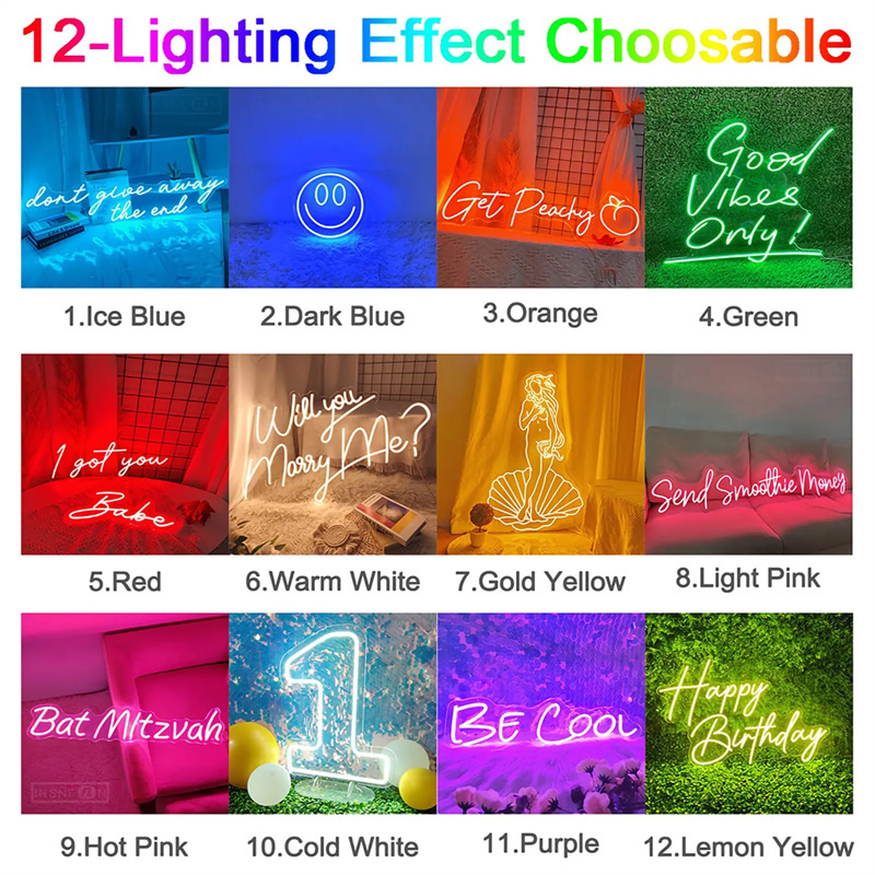 لافتات نيون مخصصة بإضاءة LED،  - مراجعة Neon Sign Party وسعره