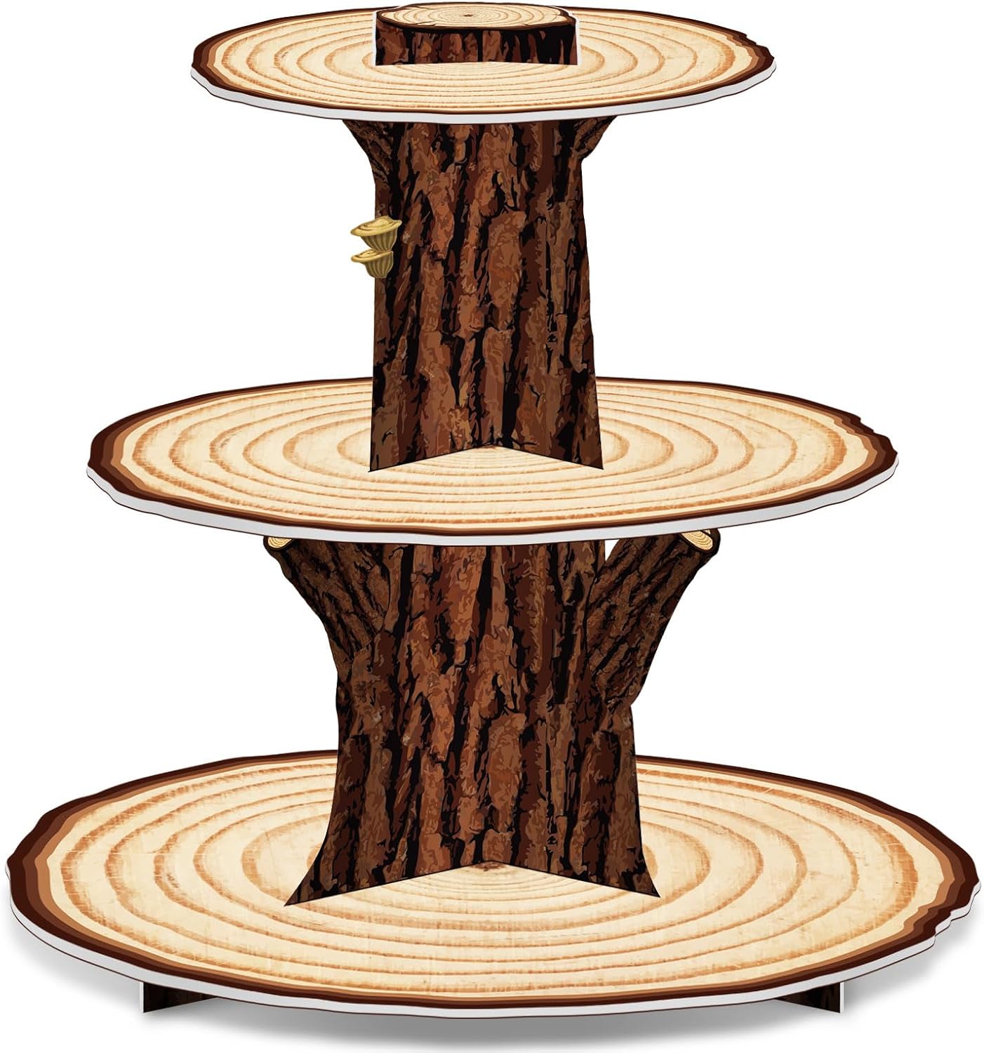 حامل كب كيك خشبي للديكور من 3  - مراجعة Cupcake Stand Tier وسعره