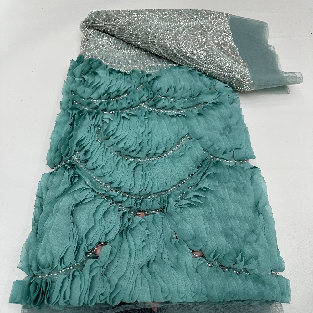 قماش دانتيل أفريقي فاخر مزين ب - مراجعة Glitter Tablecloth وسعره